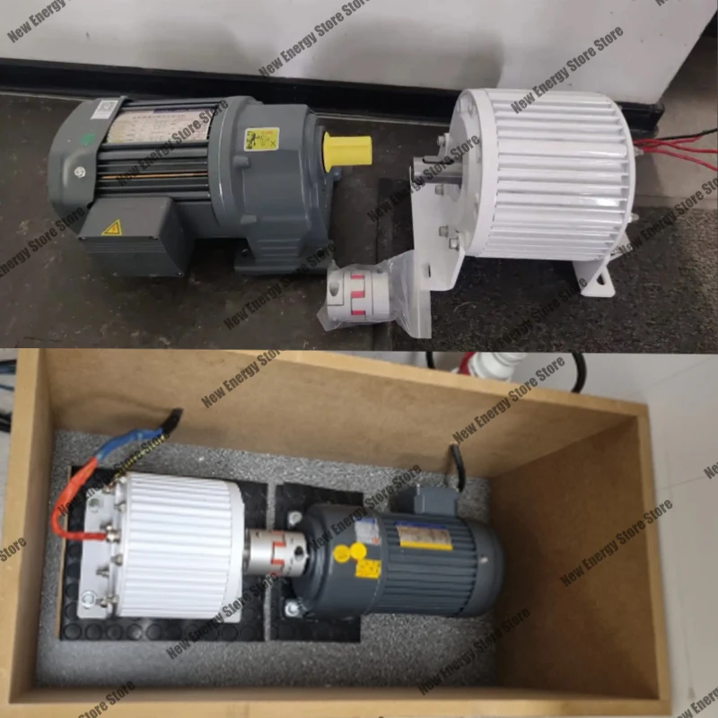 10KW 20KW Permanent Magnet Generator 230V 220V 380V High Efficiency AC Alternators With Adjustable Speed DC Motor For Home
