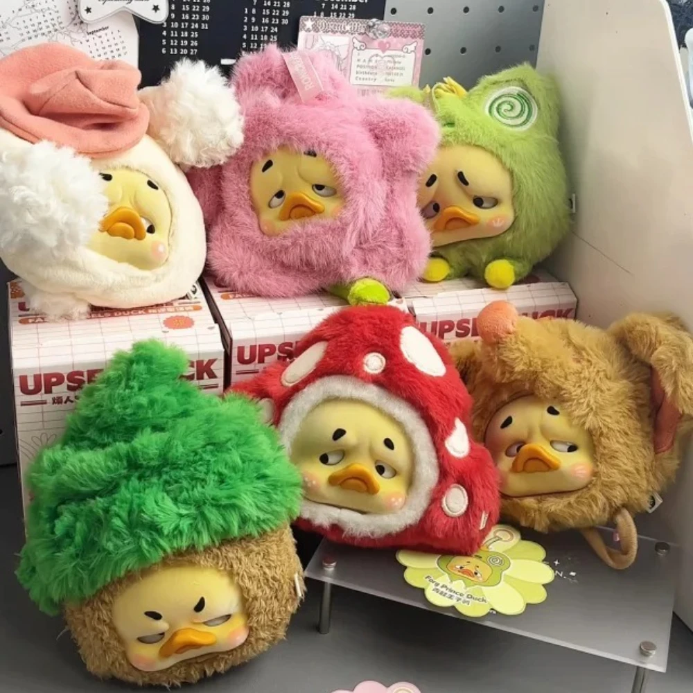 

Новая Upset Duck Fable Rebels Duck Series слепая коробка загадочная коробка милые плюшевые куклы брелок для наушников сумка стиль подарочные игрушки