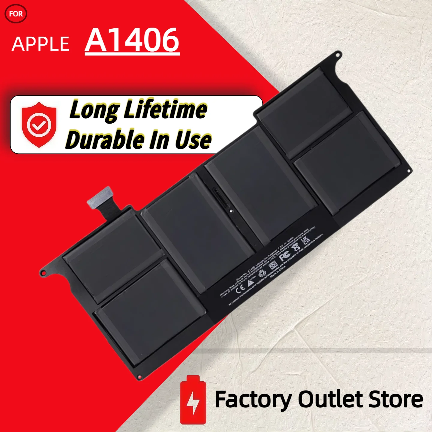 Wholesale And Retail❗❗❗ A1406 Laptop Battery for APPLE MacBook Air 11