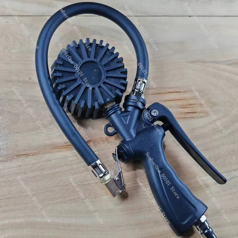 High-precision digital tire pressure gauge, inflation monitoring tool, automotive air pressure meter, durable, portable,accurate
