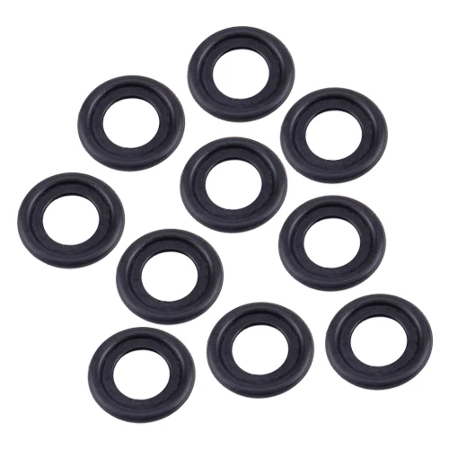 Beler 3536966 097-119 12616850 10 قطعة زيت المحرك المطاطي قابس التصريف جوانات الختم صالح لجنرال موتورز شيفروليه أوبل