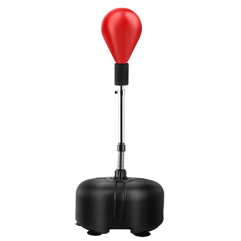 

New Home Fitness Boxing Speed Ball with Solid Core Height Adjustable / Easy Installation / Stable Base / Fitness Shaping