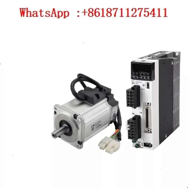 Pana-so-nic A6 Series Servo Motor MHMF082L1U2M+MCDLN35SE Pulse Type Drive with 5m cable