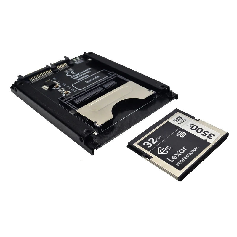 Nowa karta CFast do SATA 3.0 Adapter dysku twardego SATA 22Pin do CFast Adapter do kart 2.5 "gniazdo SSD HDD CFast czytnik kart do komputera — zdjęcie produktu 6