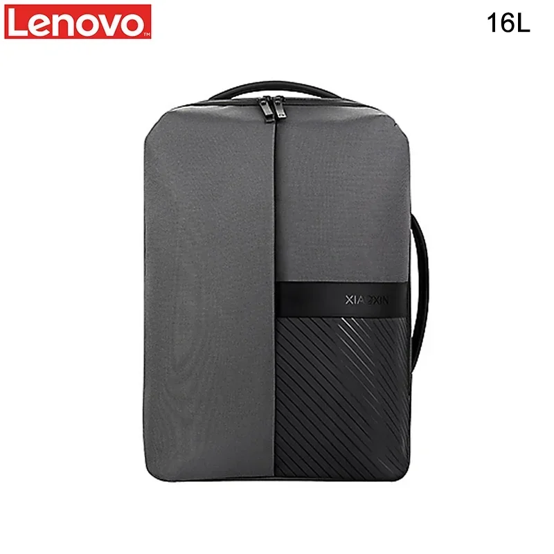 Lenovo Xiaoxin Laptop Backpack Fashion Business Large Capacity Student Bag Travel School Office Multifunctional Design Knapsack