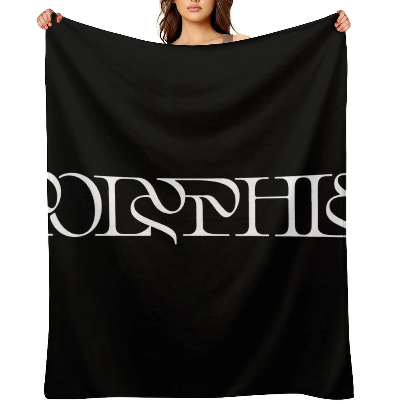 Anime Merch Ideas - Polyphia Merch Polyphia Logo Throw Blanket