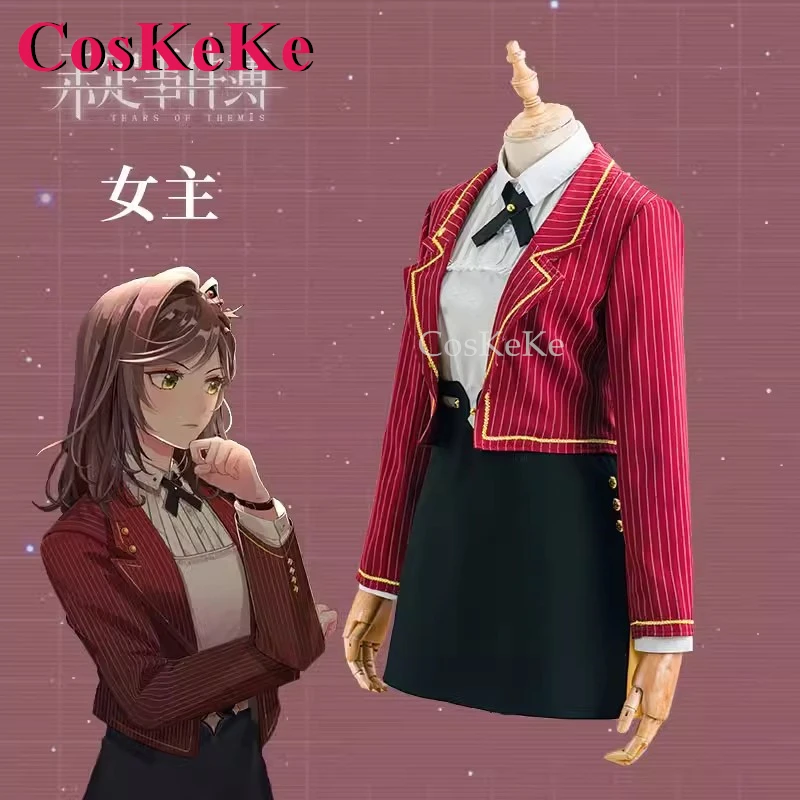 CosKeKe Leading Lady Cosplay Game Tears Of Themis Costume New Lawyer Uniform Business Suits Activity Party Role Play Clothing