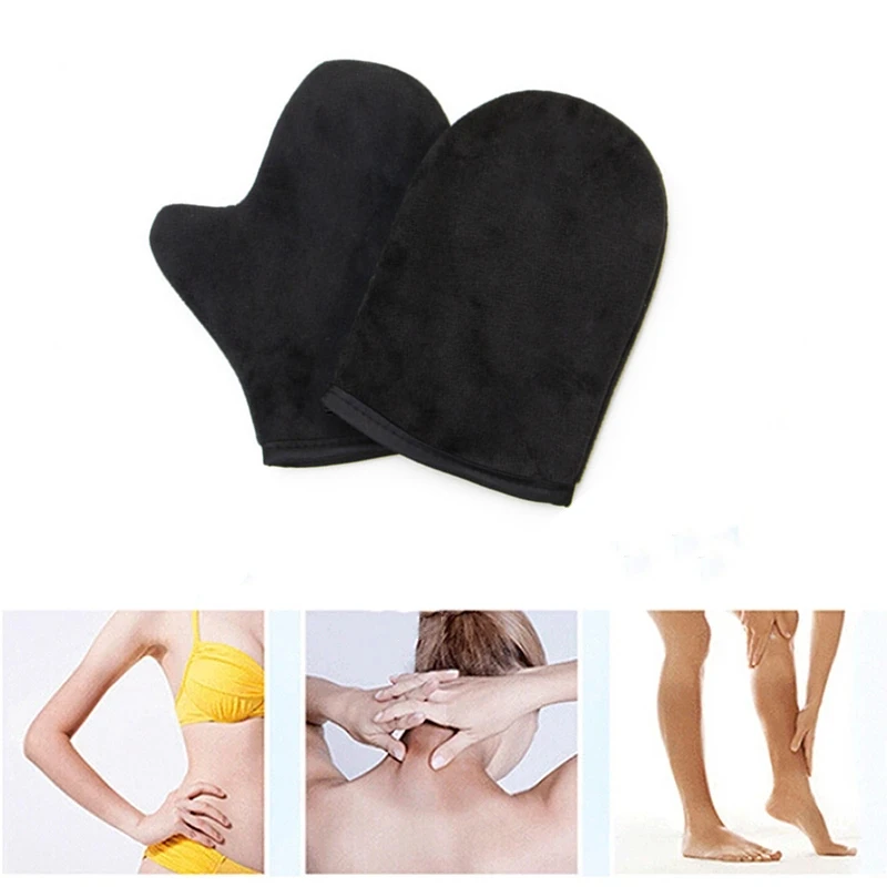 Reusable Body Self Gloves Cream Sponge Gloves An Applicator Tanning Mousse Body Cleaning Glove Self Body Cleaning Glove