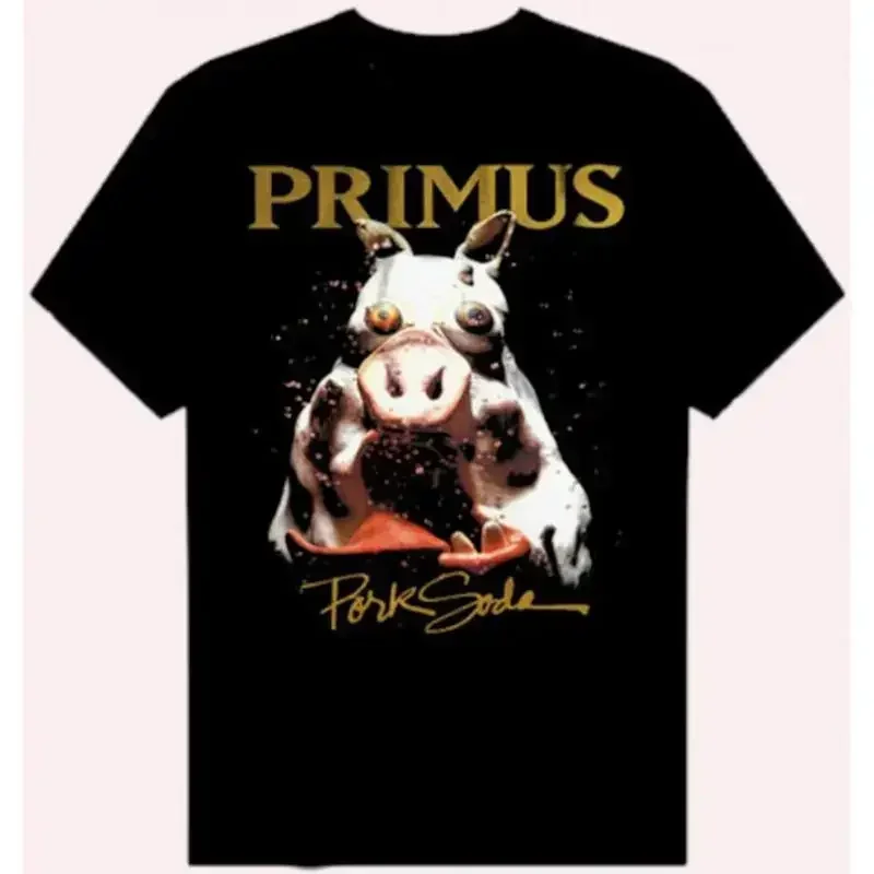Primus Band Pork Soda Cotton T Shirt Size S 5Xl