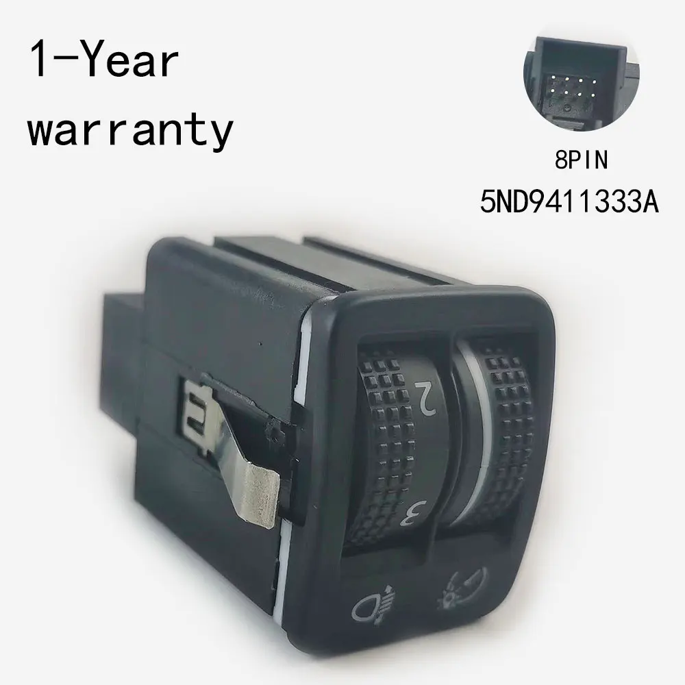 Headlight adjustment switch For VW Tiguan 2010-2019 5ND941333A