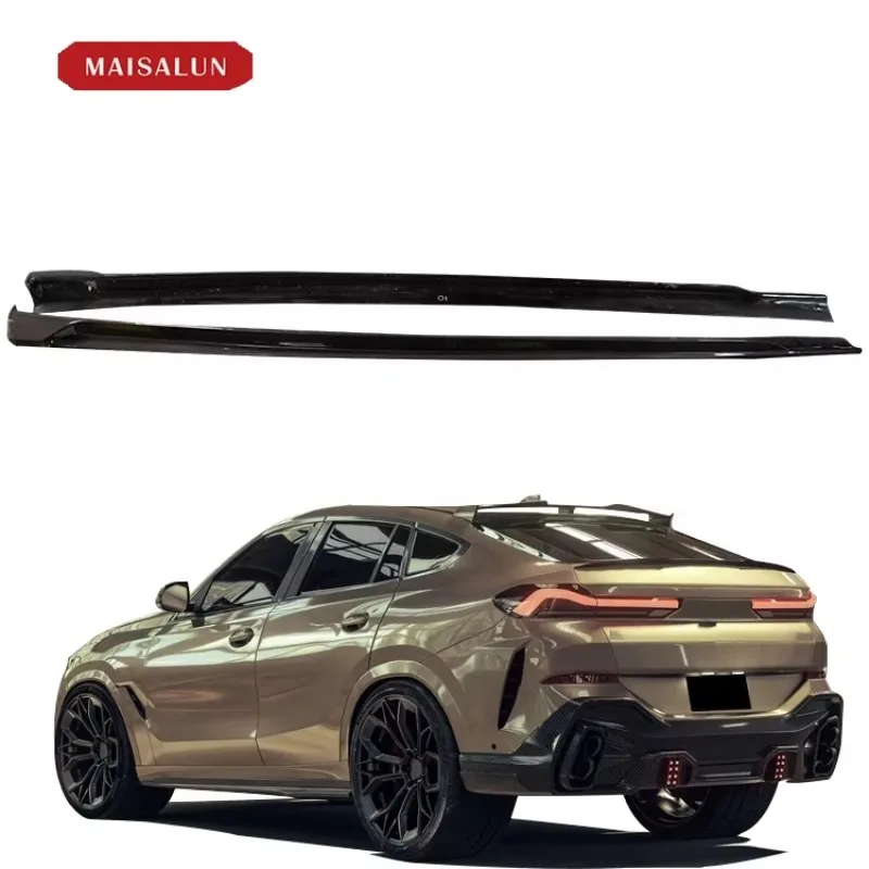 

ZAIQU Jiuzhou Auto Factory Prices MAISALUN Body Kit Side Skirt Carbon Fiber Car Assembly Side Skirts for X6 G06 2019 2020 2021 2