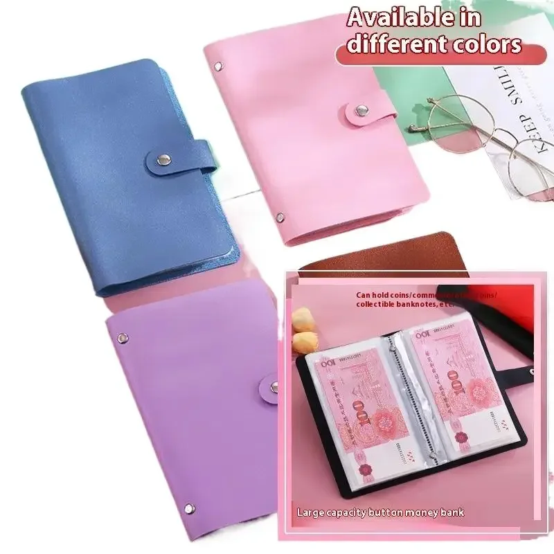 Save Money 100 Envelopes Money Saving Challenge Oil Painting Waterproof Mini Binder Savings Challenge Reusable