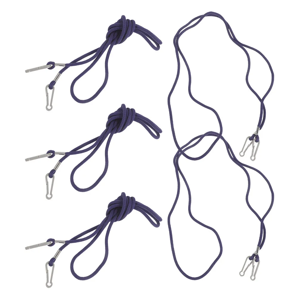 5Pcs Children's Glove Holder Neck Lanyard Adjustable Nylon Anti-Lost Strap for Winter Outdoor Activities Travel Work