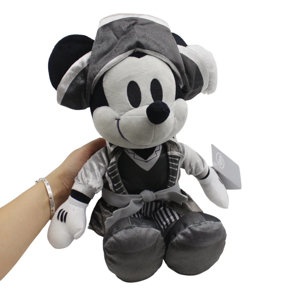 1 sztuka Disney 40cm Klasyczna pluszowa zabawka w stylu vintage Myszka Miki Halloween miękkie lalki Myszka Miki urocze zabawki zwierzęce