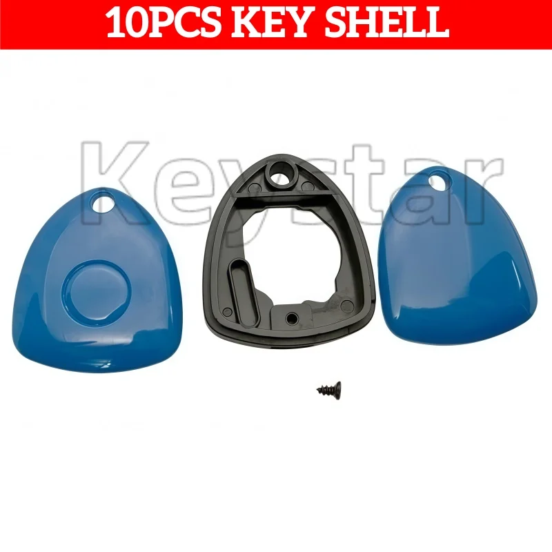 

10pcs Universal Car Chip Key Shell Transponder Chip Case for KEYDIY Xhorse JMD KD Key Blade for Fiat Renualt Jetta Golf Hyundai
