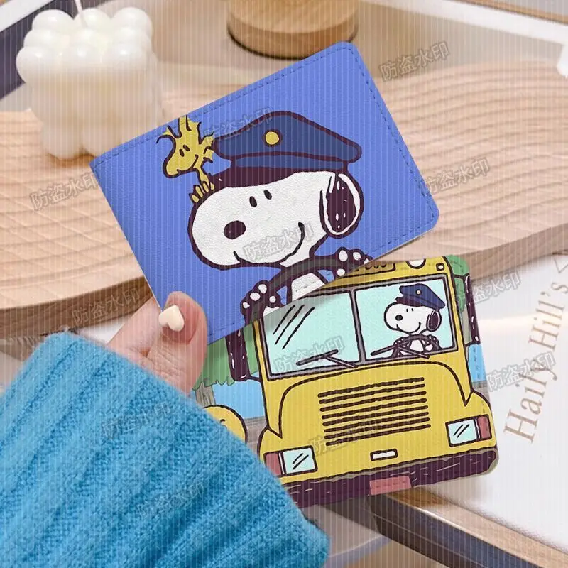 Snoopy id pack, Führerscheins chutz set 2-in-1 Führerschein Kraftfahrzeug Führerschein Set Karten paket Geschenk