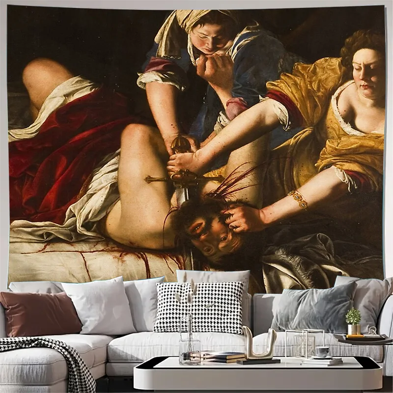 Renaissance Tapestry Wall Hanging Medieval Art Decor Ancient Rome History Home Decor Room Aesthetic Gift Tapestry