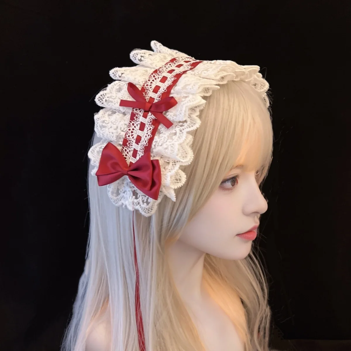 natal-lolita-bandana-arco-laco-lolita-acessorios-doce-japones-lolita-empregada-versatil-headpiece