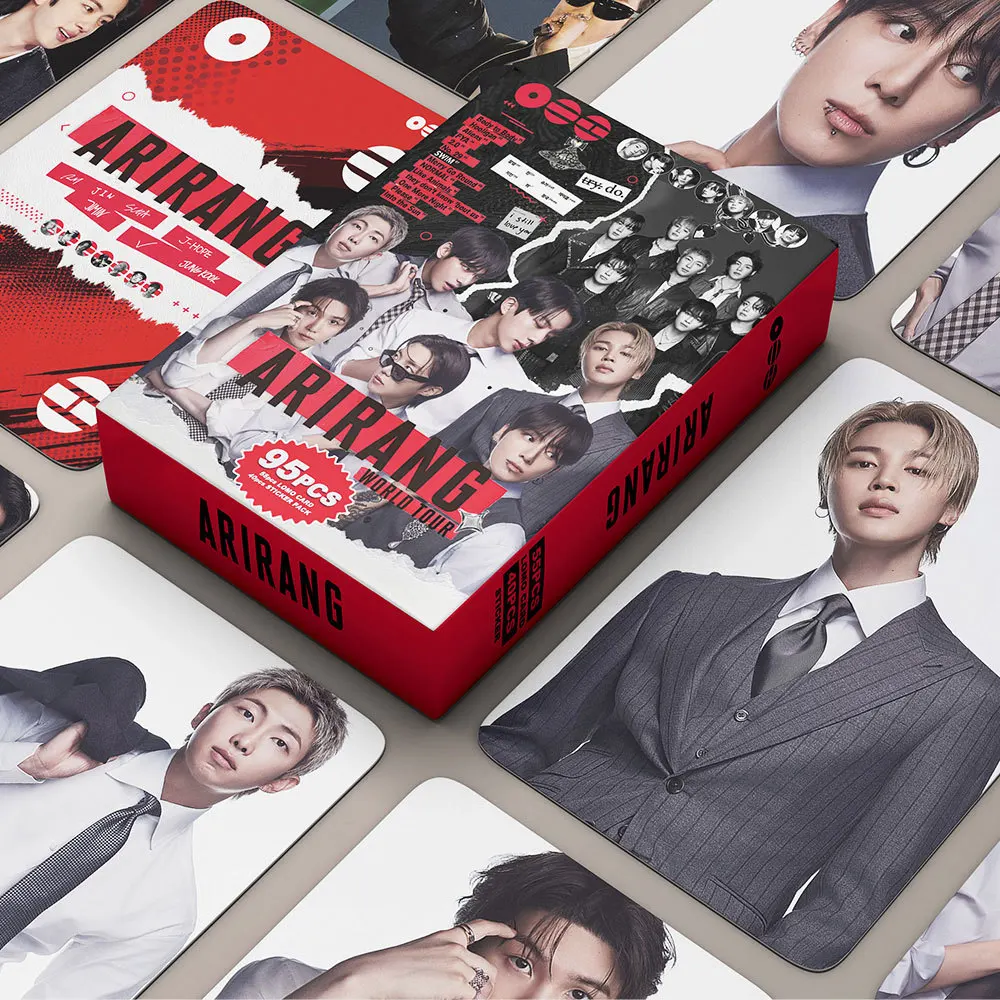 95PCS Single ALbum Mini LOMO Card Photocards HD Fans Collection Cards Decorative Present Gifts image 4