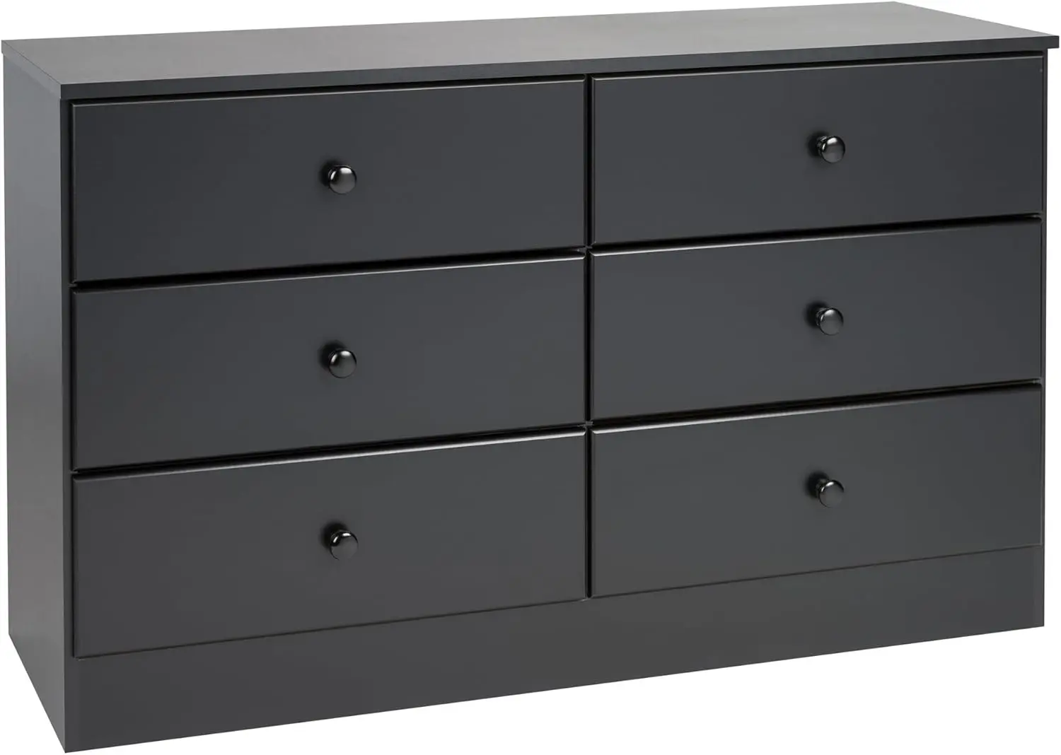 Prepac Astrid 6 Drawer Double Dresser For Bedroom, 16