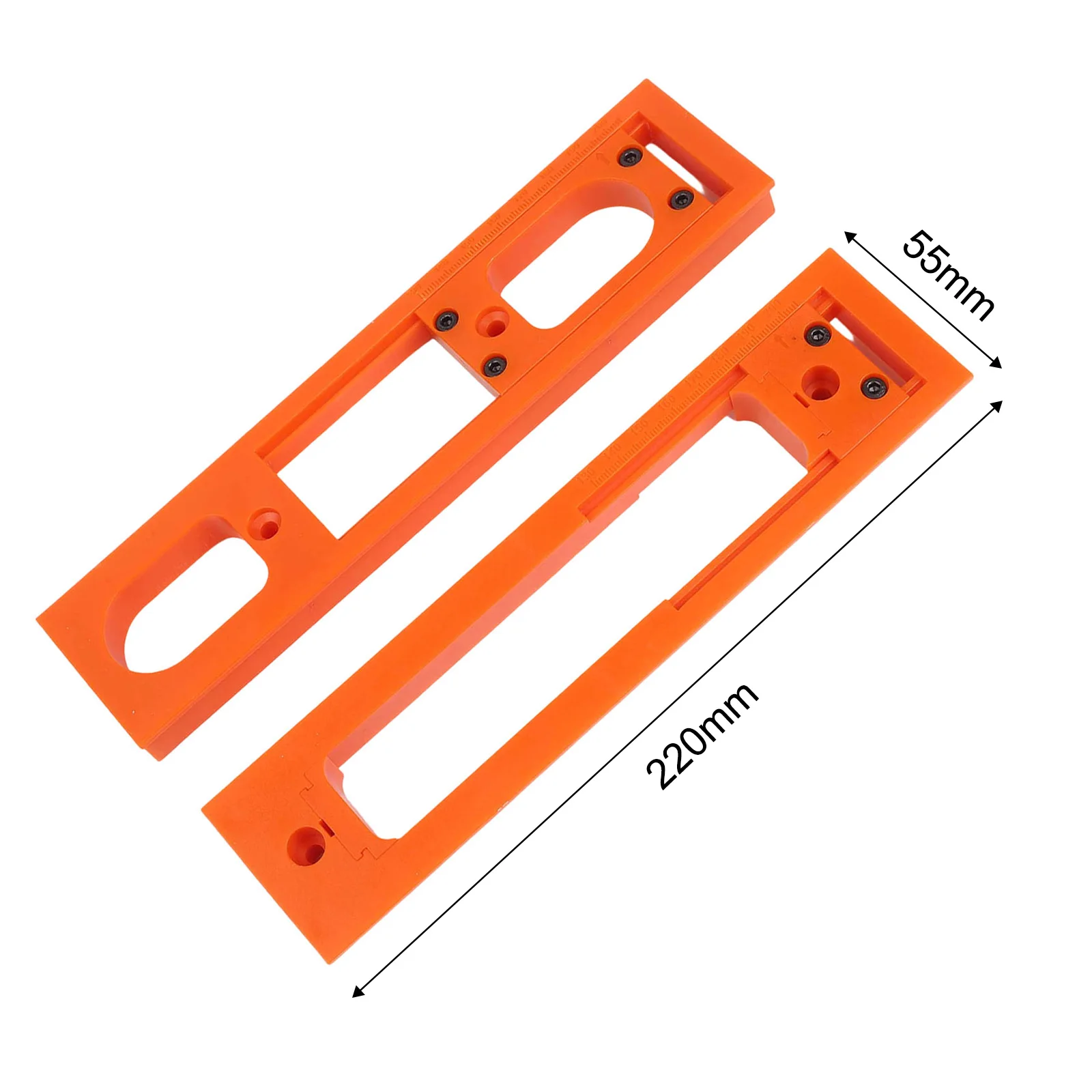 

Home Improvement 220MM*55MM Hydraulic Buffer Hinge Easy Installation Invisible Hinge User Friendly Hinge Chamfered Edges