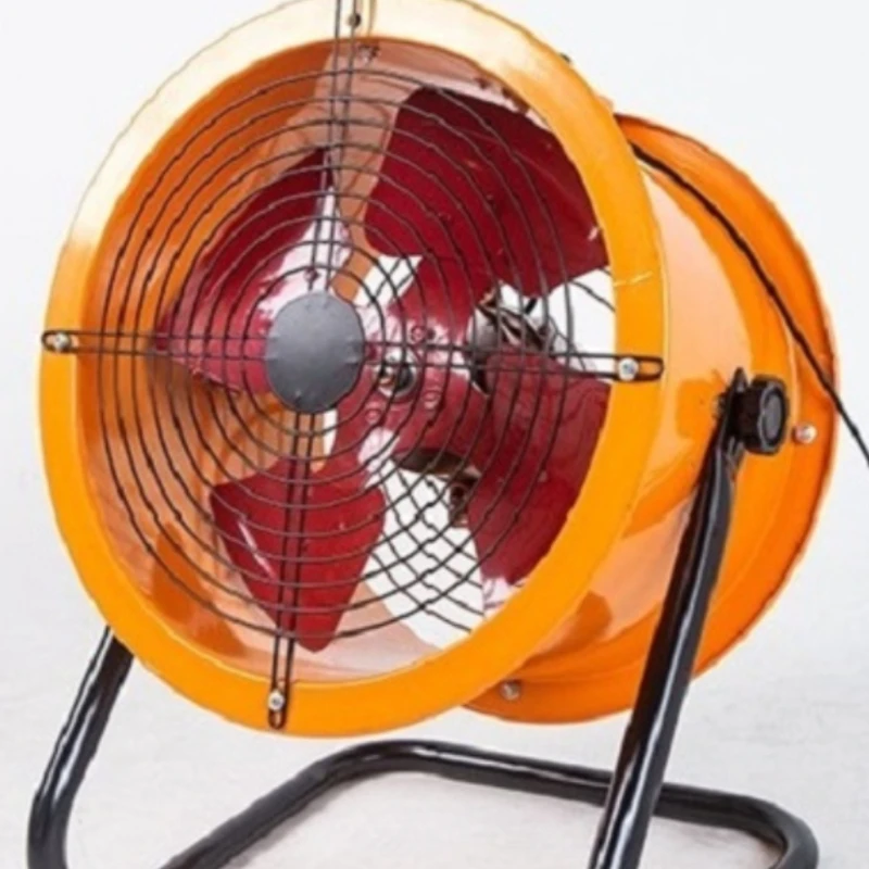 Oil-proof moisture-proof and waterproof floor fan 220v axial fan high-power exhaust fan