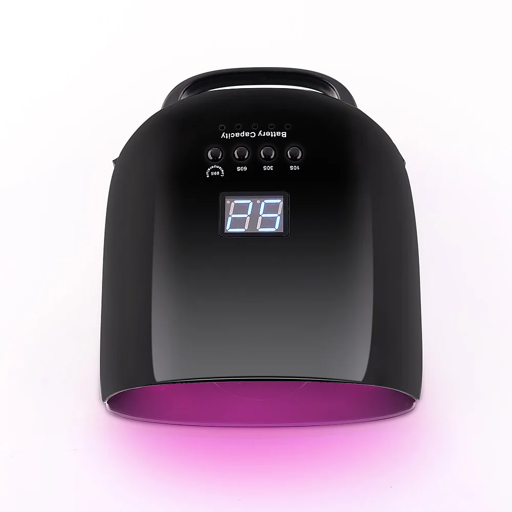 New Style 86W Uv Gel Powerful Nail Art Fast Gel Drying Machine Cordless Wireless Led UV Light Nail Lamp Dryer