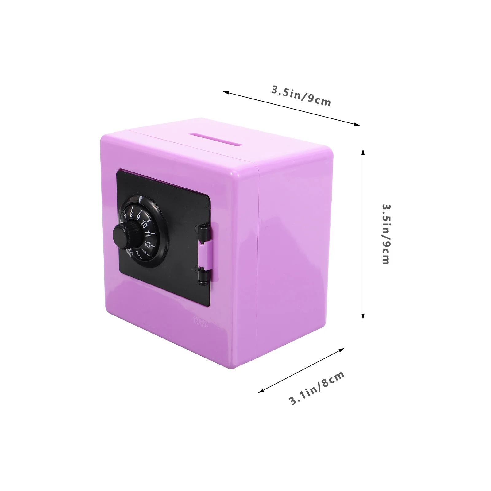 أطفال صغيرة آمنة أصبع البنك قفل بكلمة مرور حاوية المال البلاستيكية الصغيرة عملة البنك الأطفال توفير المال صندوق الأمان ديكور