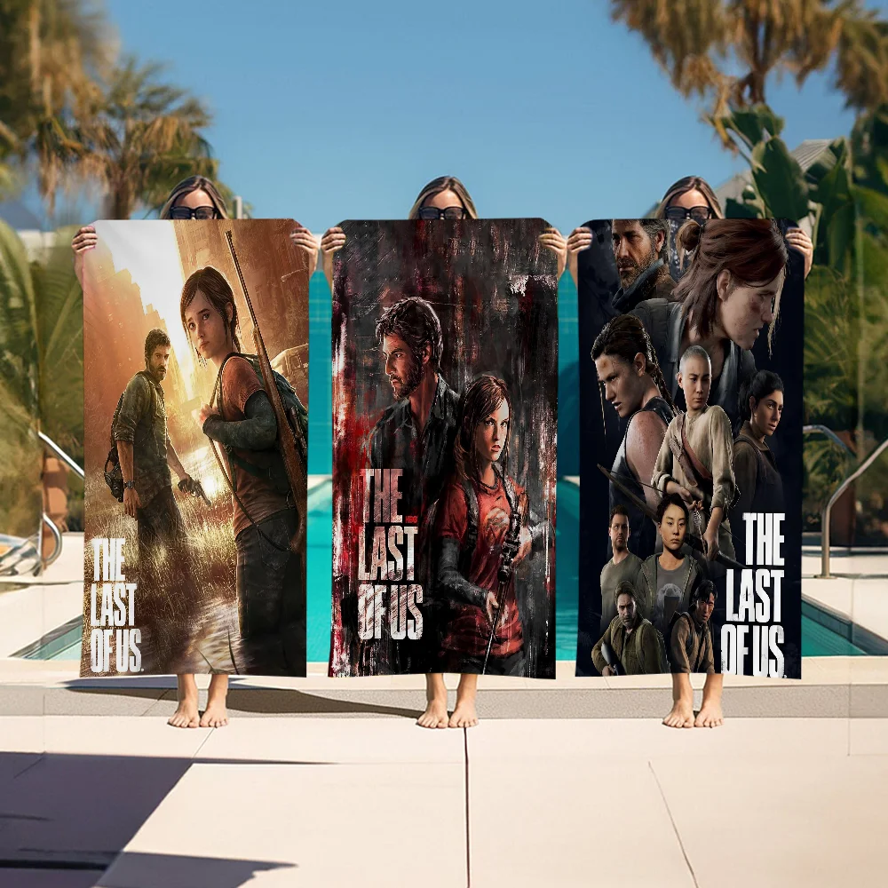 

The Last Of Us Bath Towel Microfiber Soft Water Absorbing Breathable For Girl Kids Decorative Cartoon Beach Towel