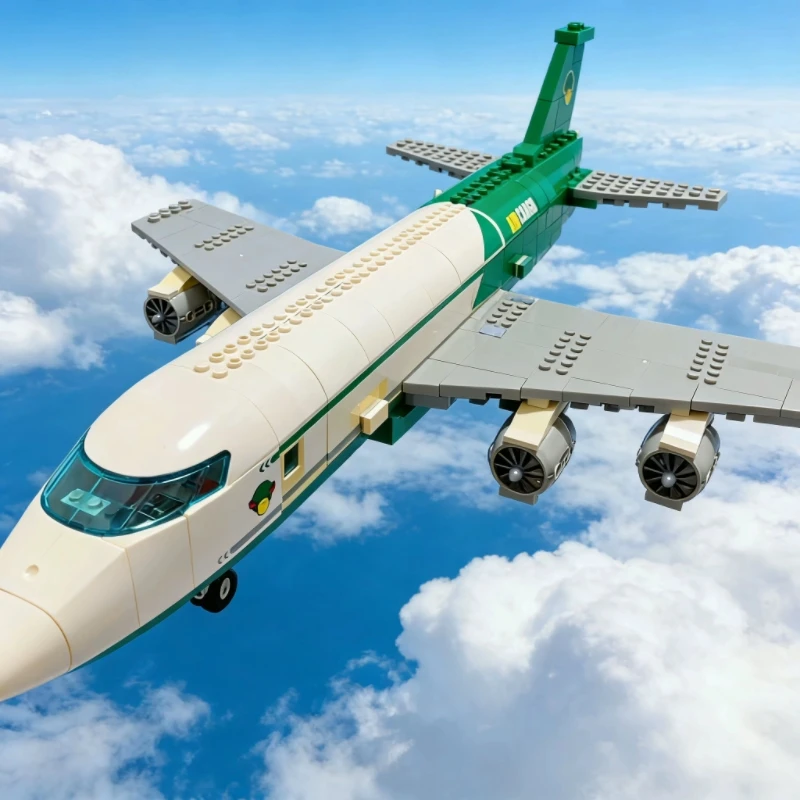 

Конструктор City Series: Большая пассажирская авиалайнерная модель 60022, 658 деталей, идеально подходит для праздничных подарков