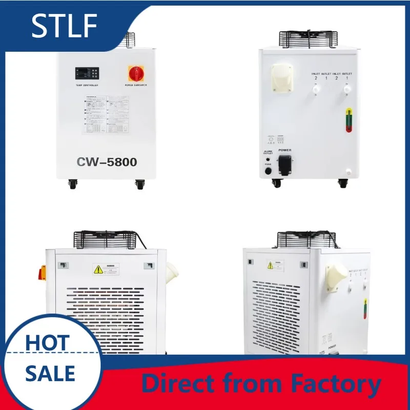 STLF CW-5800 1HP Chiller 2500w Cooling Capacity La’ser Cutting Machine Engraving Machine