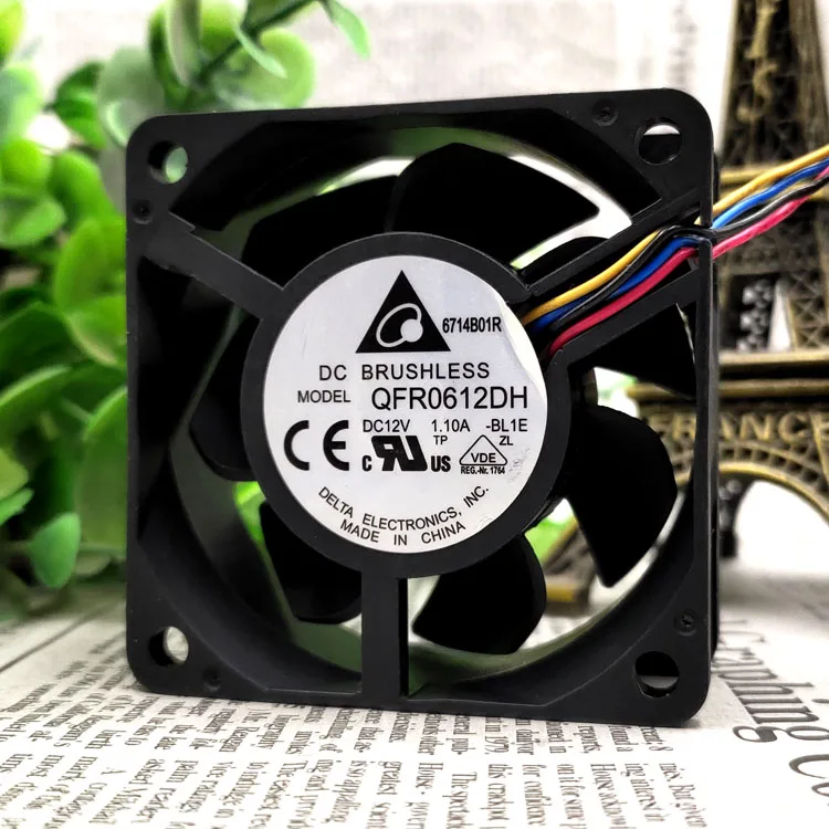 

QFR0612DH 6025 12V 1.10A 6CM/ CM BALL FAN