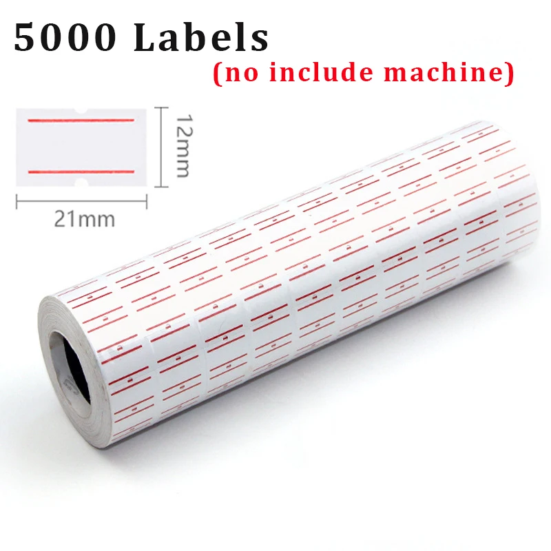 MX-5500 MX5500 8-cijferig draagbaar prijskaartjepistool met 1 inktcoderingsmachine voor winkels Supermarkt $ € £ ₽ Kg - afbeelding 1