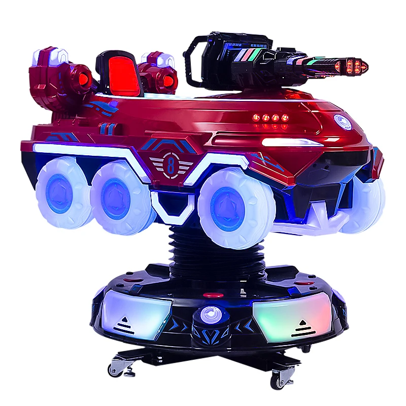 Coin Operated Kids Rocking Car Arcade Game Machine Children  Ride On Swing Machine for Playground Mall