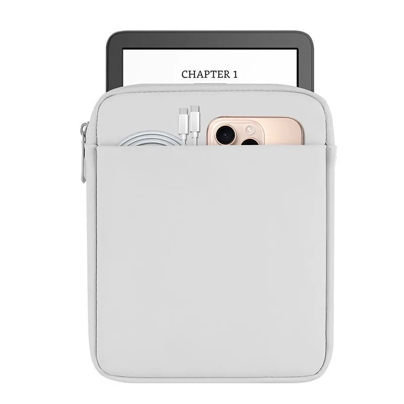 For Kindle e-book handheld reading, stone For iPad mini 6 storage bag, 7-8 inch protective cover, waterproof and smooth