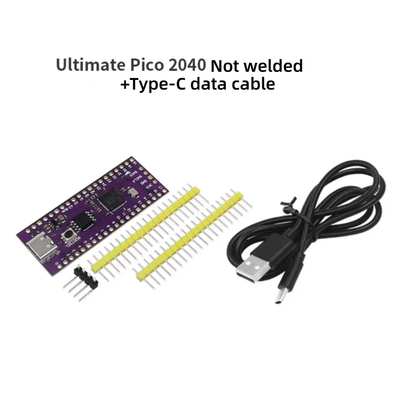 Placa de desenvolvimento para raspberry pi ultimate rp2040, compatível com placa-mãe raspberry pi pico python