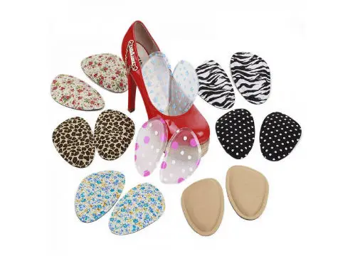 Decorated Heels Shoes Antislip Insoles