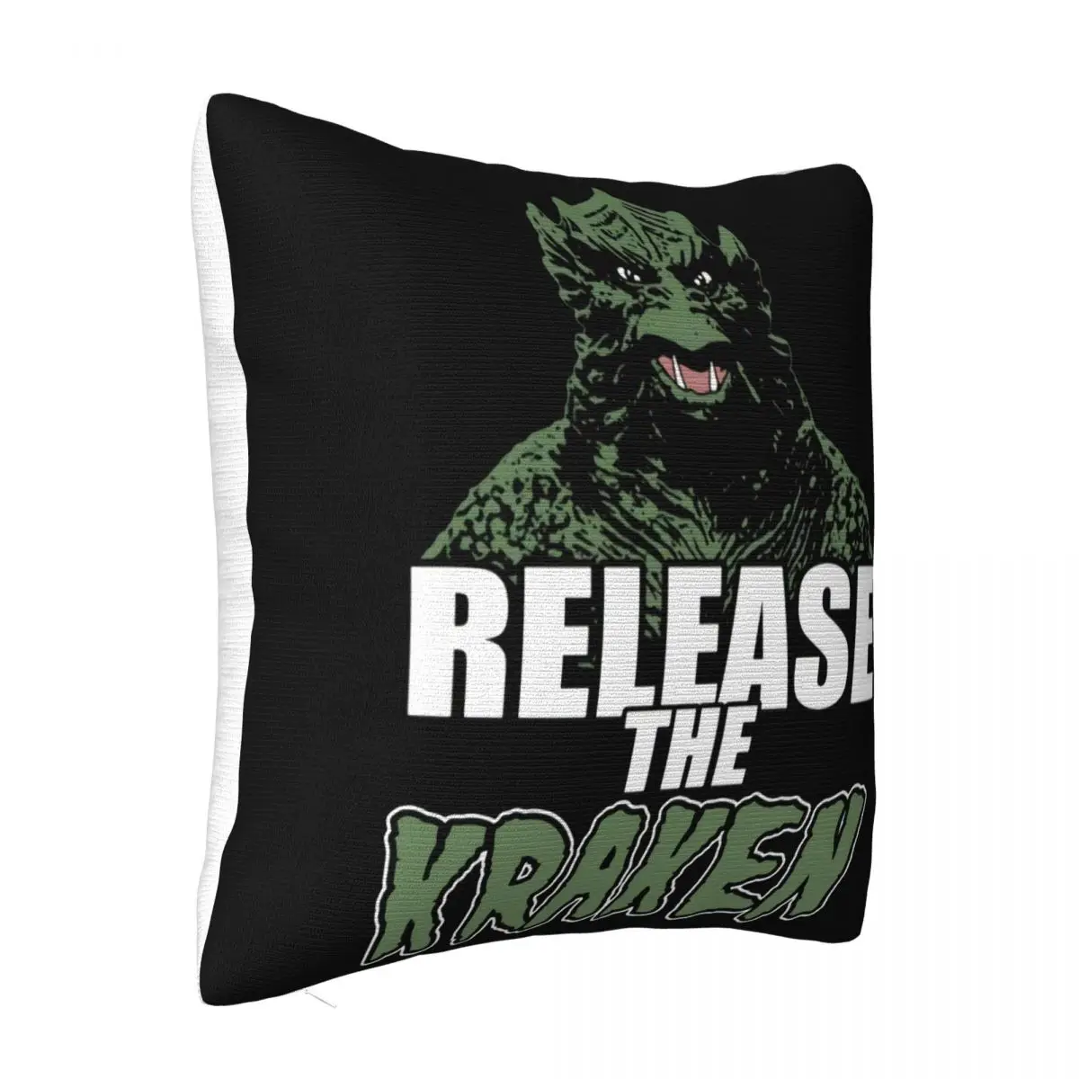 Release The Kraken Clash Of The Titans Great For Gifting W Blu Ray Classic Goth Pillow Case