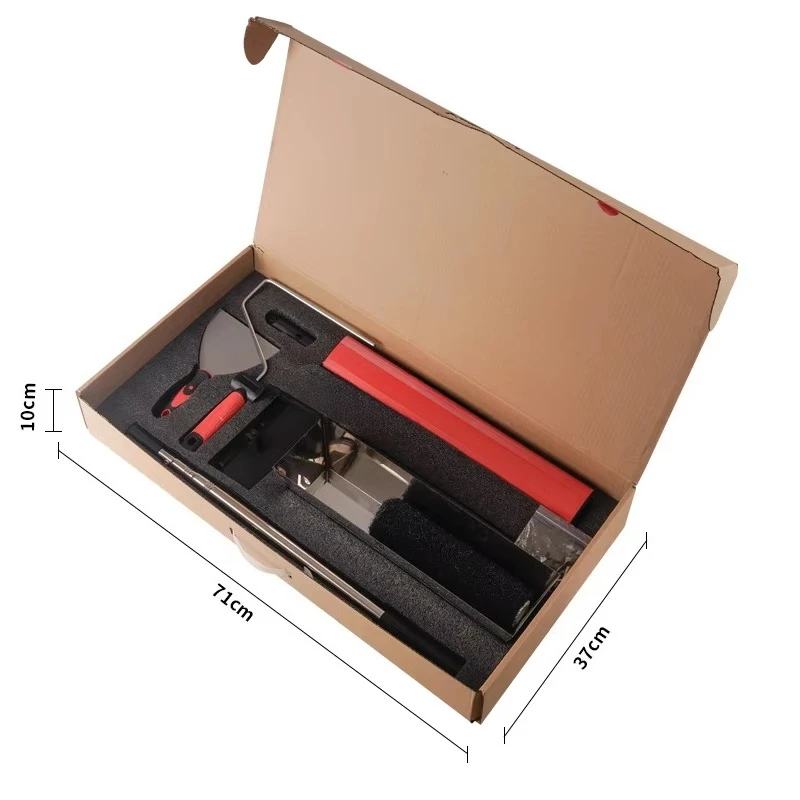 

Wholesale Scratching Tool for Walls Lightweight Ash Knife Putty Scraper Rubber/plastic Blade Clay Tool Package Moldboard