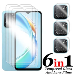 For Honor X5b Plus Glass 6.56 inch Full Glue Clear Screen Protector For Honor X5b Tempered Glass For Honor X5b Plus Lens Film