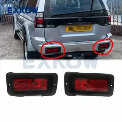 2PCS Rear Left & Right Bumper Light Reflector Kit  for Pajero Montero Sport Challenger Nativa K94 K96 K99 MR465017 MR465018