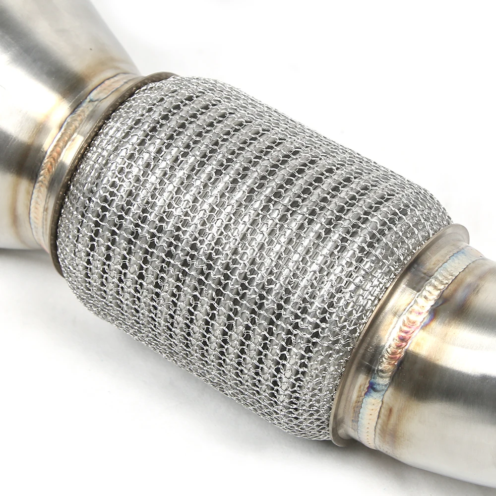 KYOSATR 5'' SS304 B58 Downpipe for BMW B58 Upgrade 2016+ BMWM240i/340i/440i/540i/740i/840i & xDrive