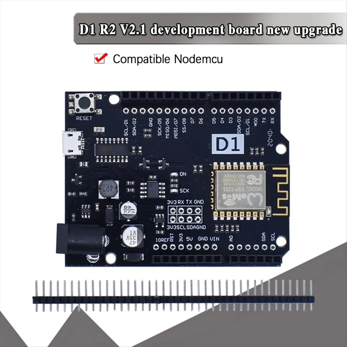 A86G NEW D1 R2 V2.1 WIFI Development Board ESP8266 ESP12F Compatible with for Nodemcu D1 R2 V2
