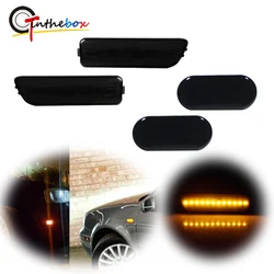 Gtinthebox Amber LED Front Bumper / Fender Side Marker Lights For 1999-2005 Volkswagen MKIV Golf MK4 GTI/R32 Gen4 Jetta Cabrio