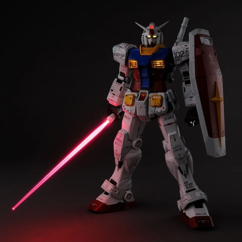 Daban PGU 1/60 Yuanzu 2.0 RX-78-2 Has The Function Of Exposing The Inner Frame With Lamp Assembly Action Figures Model Kit Gift