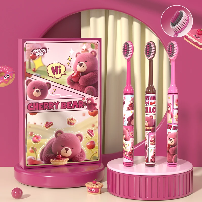 3/box; Tooth cleaning tool; Toothbrush set; Soft bristle; Oral hygiene; Home care; Suitable for adults' daily life.