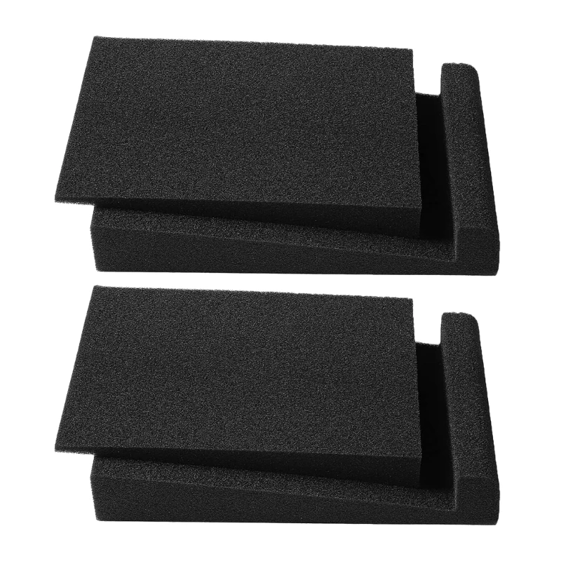 2Pcs AntiVibration Schwämme Pad Verwendung für Sound Geräte Laptops Spielkonsolen Y4QF – Detail 1