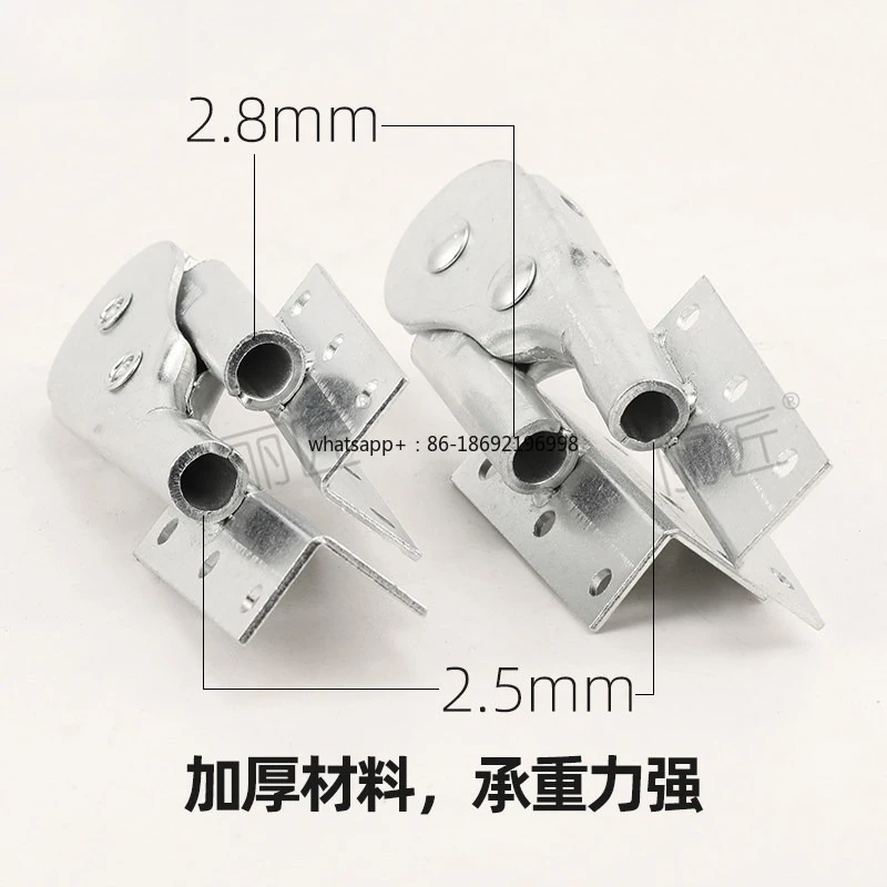 With L-shaped Corner Code Japanese Buckle Hinge Sofa Movable Joint Backrest Angle Gear Adjuster Screw Mounting Hinge