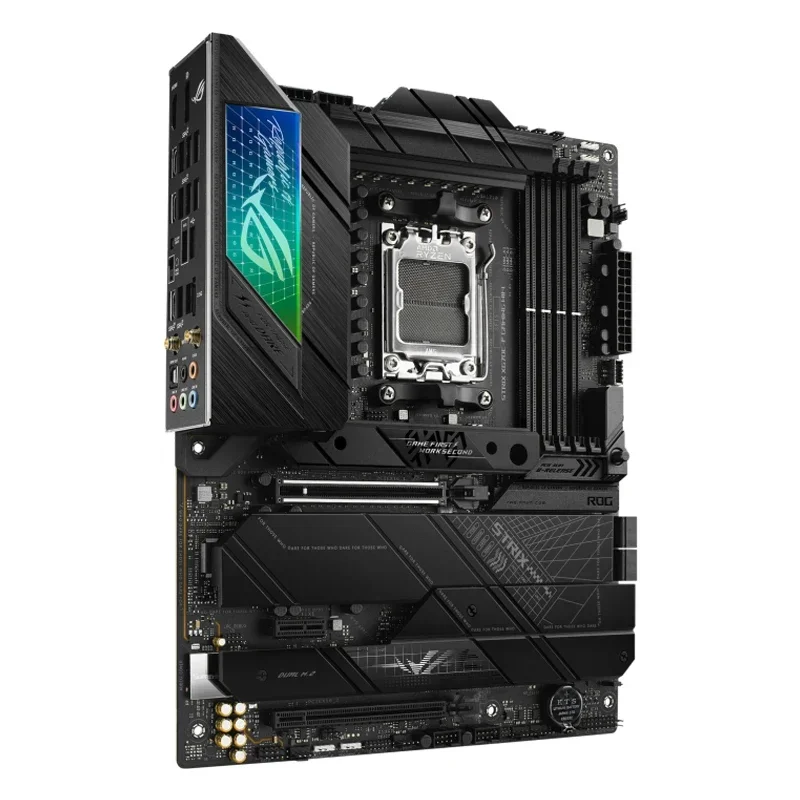 ASUS ROG STRIX X670E-F GAMING WiFi 6E Socket AM5 LGA 1718 AMD Ryzen 7000 Gaming Motherboard 16+2 Power Stages PCIe 5.0 DDR5 view 4