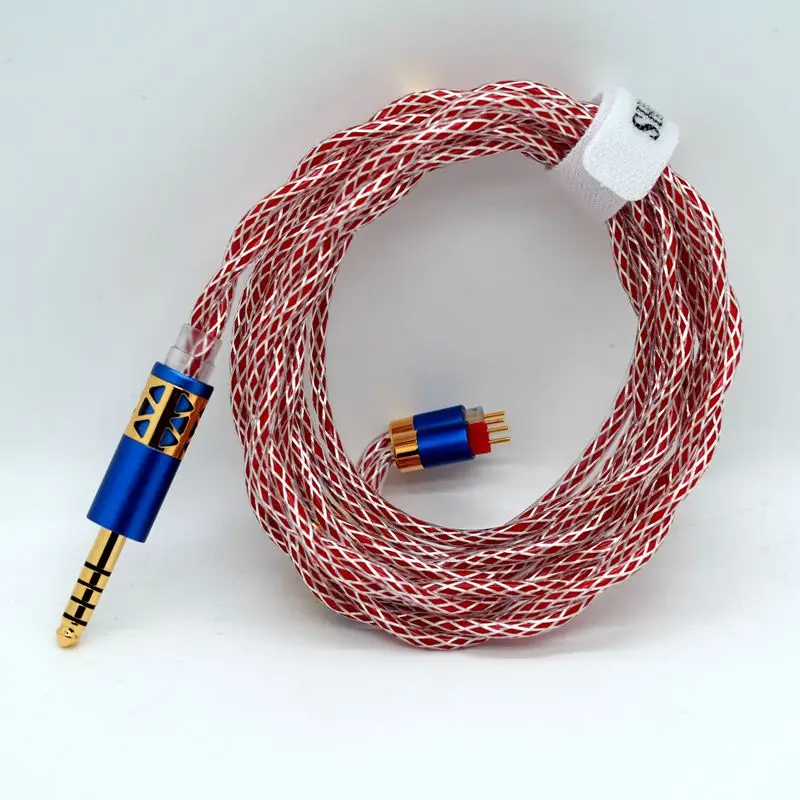 XINHS New Flagship Line Flame S59 2-core Coaxial 7N OCC Single Crystal Copper Plated Earphones HIFI Upgrade Line